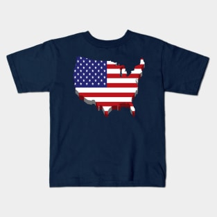 AMERICA THE BEAUTIFUL Kids T-Shirt